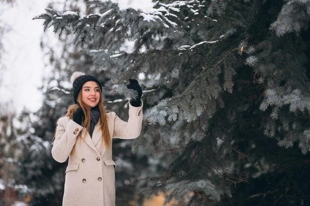 Стильные образы для зимней фотосессии: идеи с фото